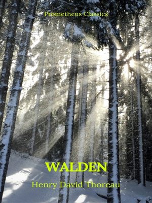 cover image of Walden (Prometheus Classics)(Best Navigation, Active TOC)